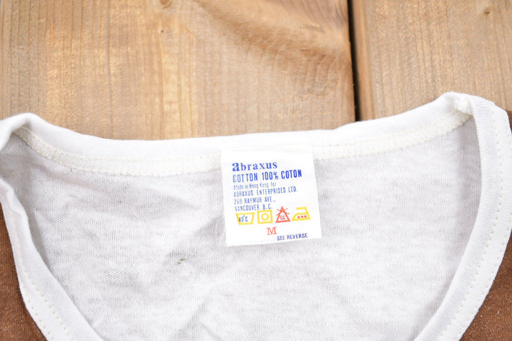 Vintage 1970s Contrast Faded Graphic T-Shirt