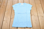 Vintage 1970s Basic Blue T-Shirt