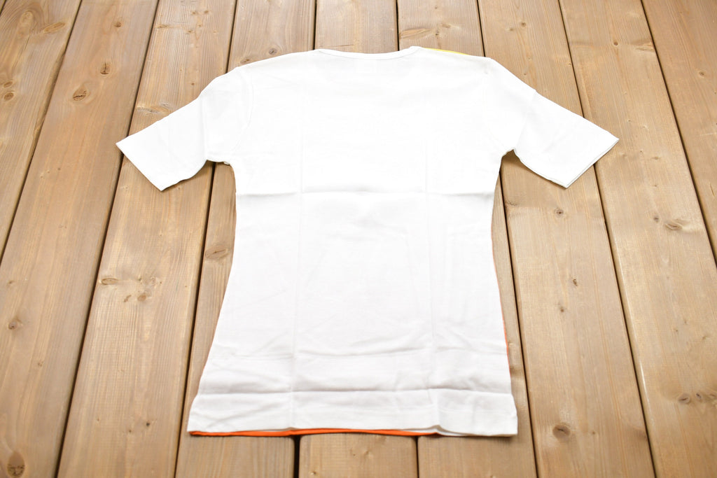 Vintage 1970s Contrast Faded Graphic T-Shirt