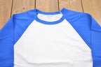 Vintage 1970s Raglan Color Block 3 Quarter Sleeve T-Shirt