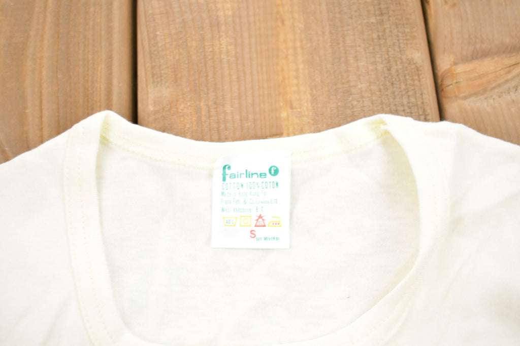 Vintage 1970s Basic Beige T-Shirt