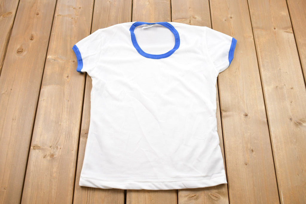 Vintage 1980s Mesh Ringer T-Shirt