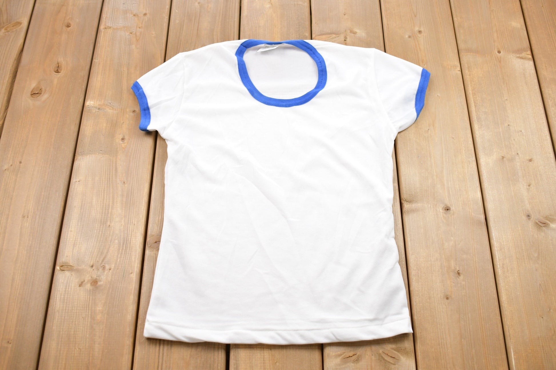 Vintage 1980s Mesh Ringer T-Shirt