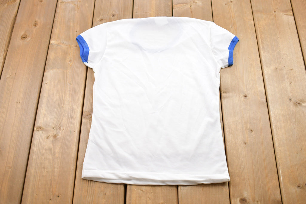 Vintage 1980s Mesh Ringer T-Shirt