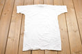 Vintage 1980s Basic White T-Shirt