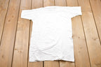 Vintage 1980s Basic White T-Shirt