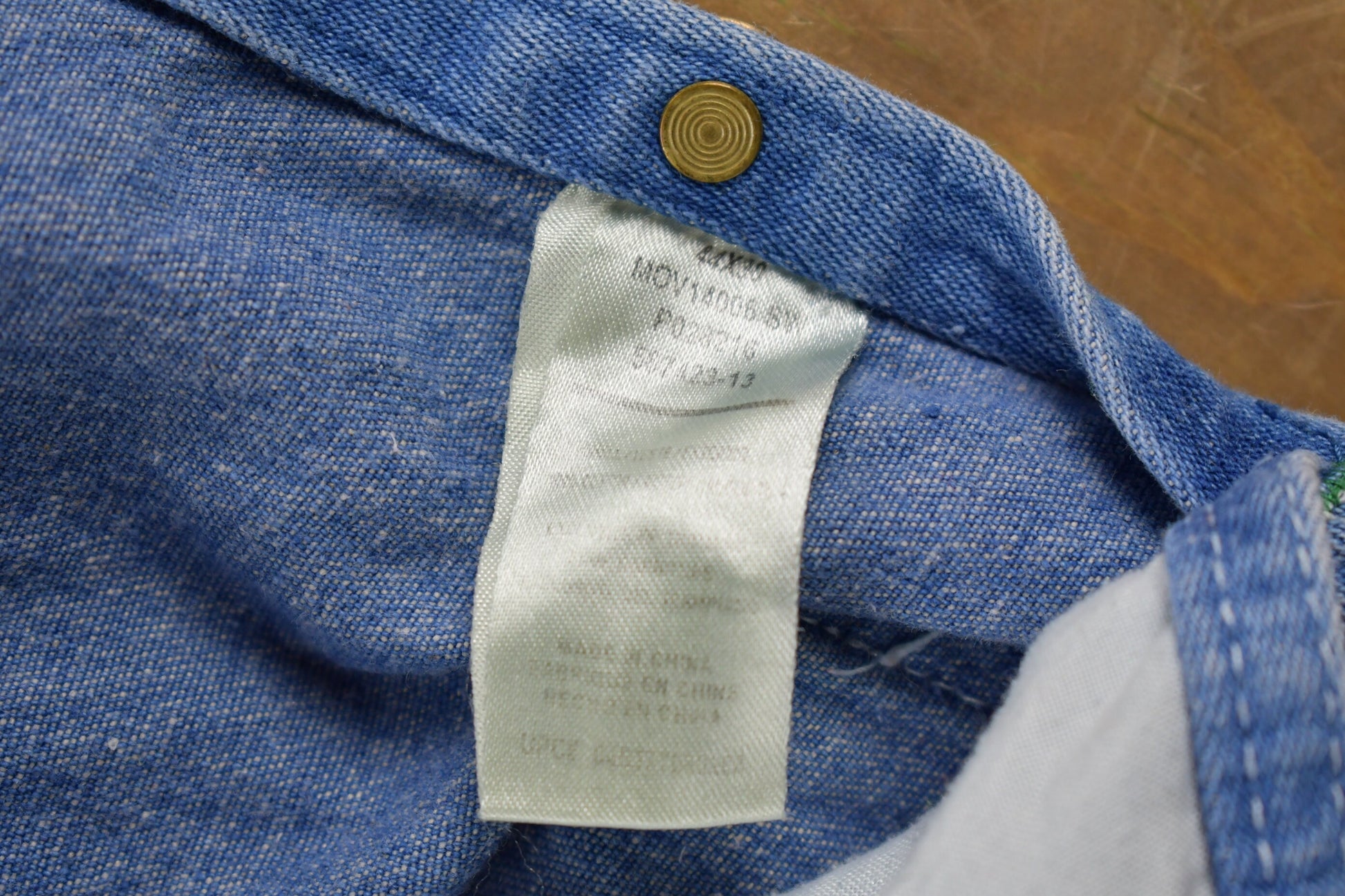 Vintage 1990s Liberty Denim Jean Overalls Size 46 x 27