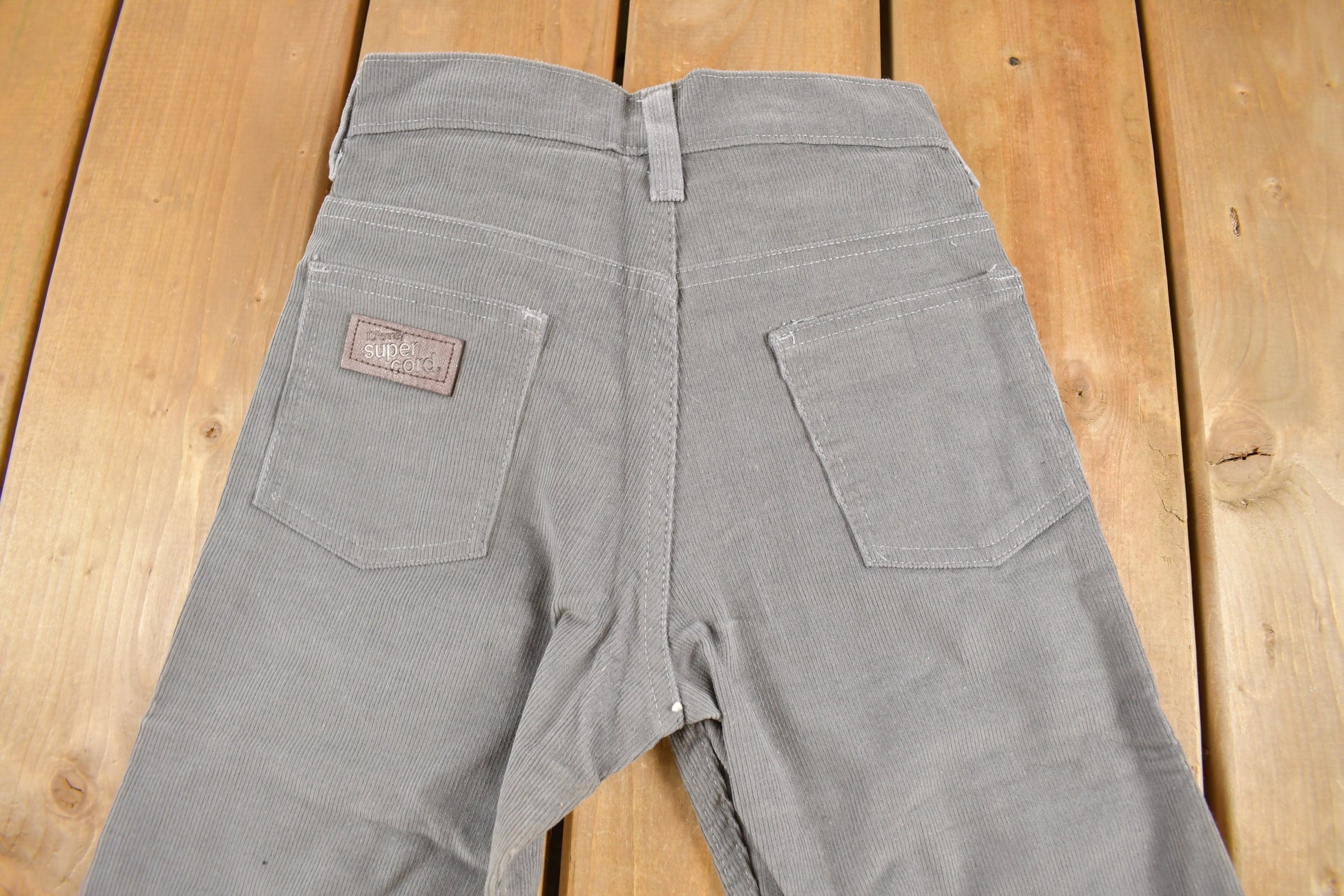 Vintage 1970s JC Penney Super Cord Corduroy Pants Size 25 x 26