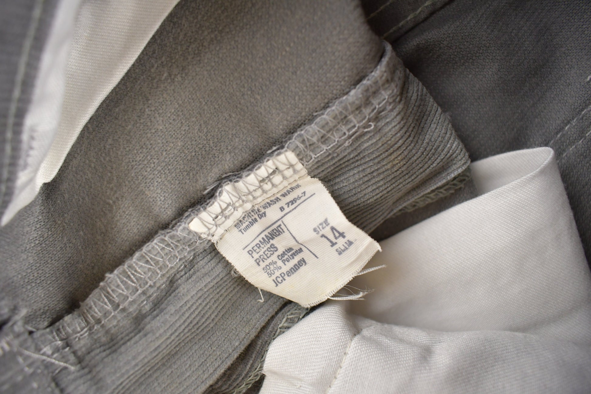 Vintage 1970s JC Penney Super Cord Corduroy Pants Size 25 x 26