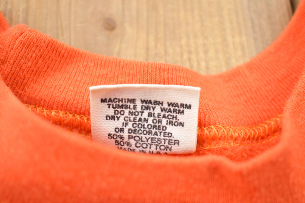 Vintage 1960s Illini Fighting Graphic Sweatshirt