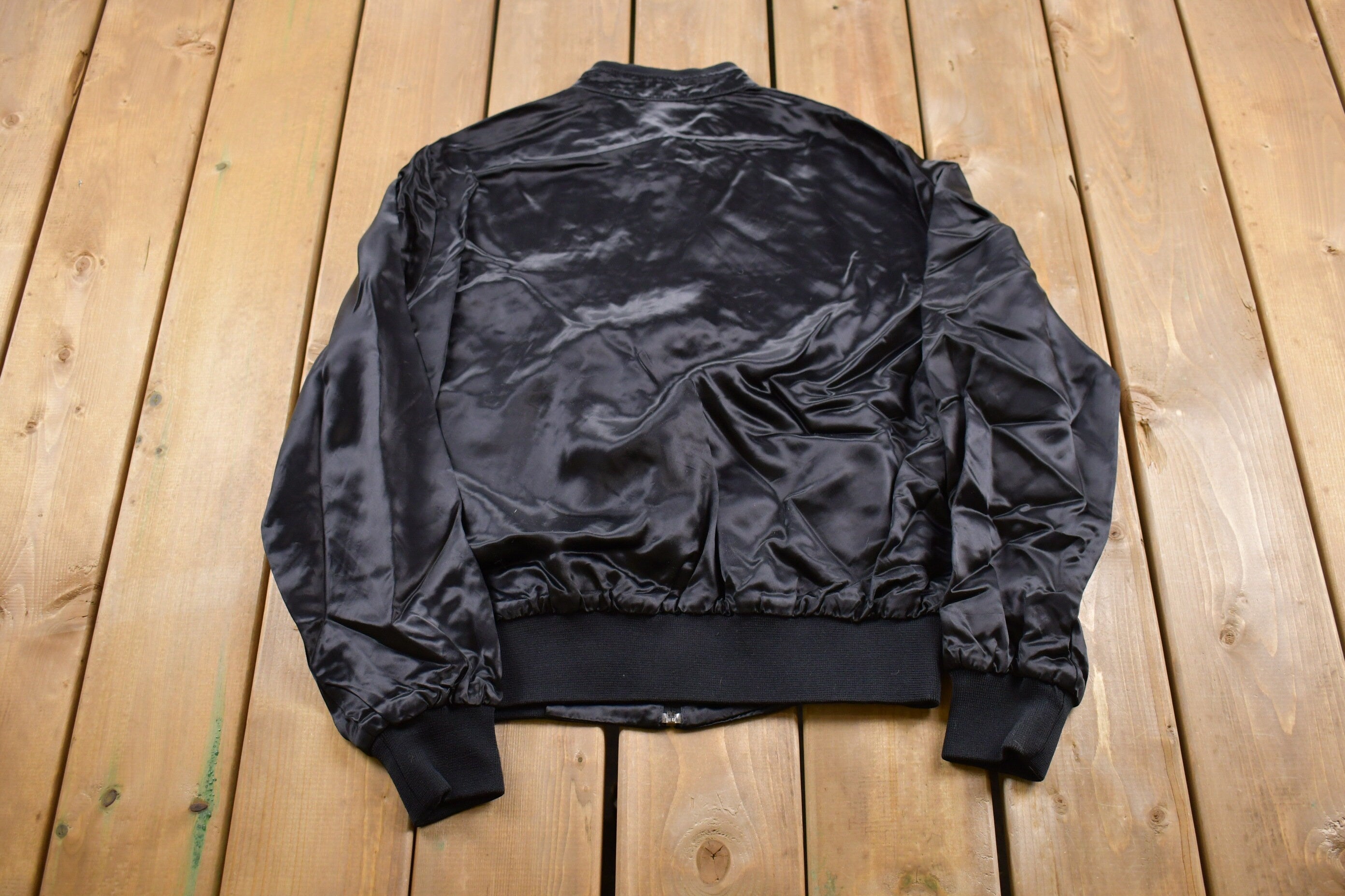 Vintage 1990s Las Vegas Hilton Satin Jacket  Athleisure  Streetwear  Athletic Sportswear  Streetwear  Las Vegas