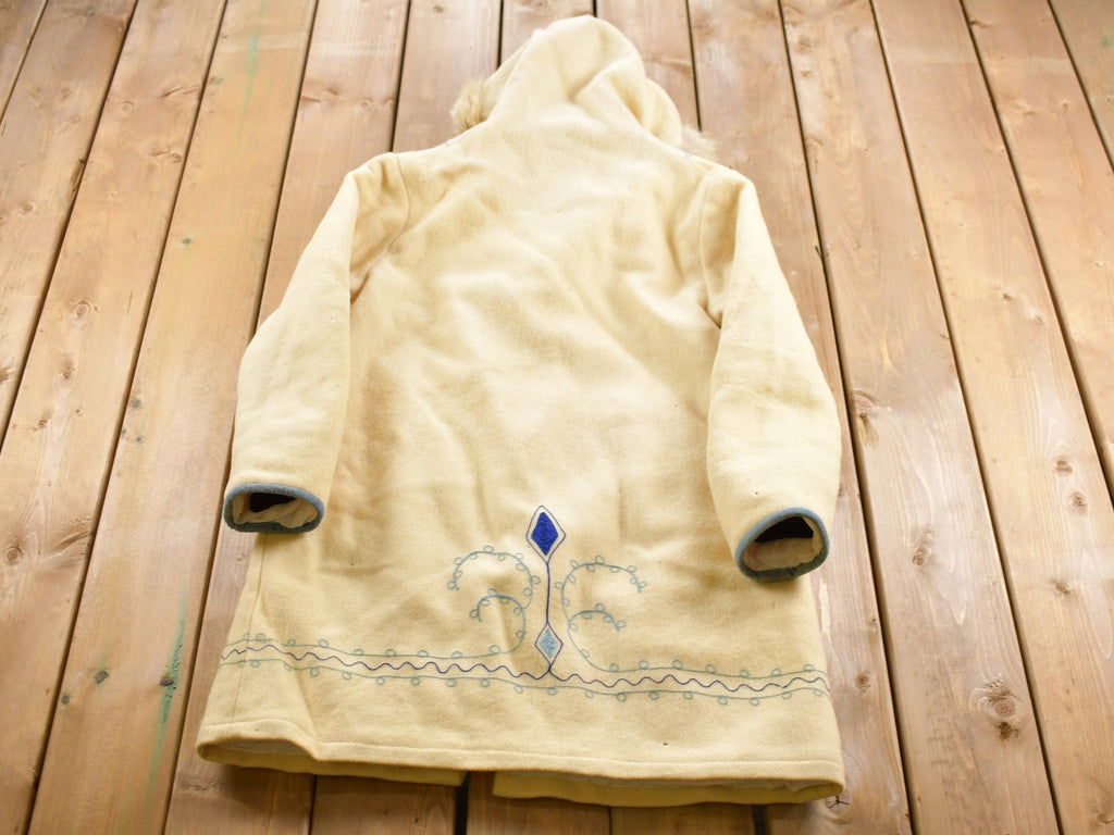 Vintage 1960s 100% Wool Embroidered Jacket