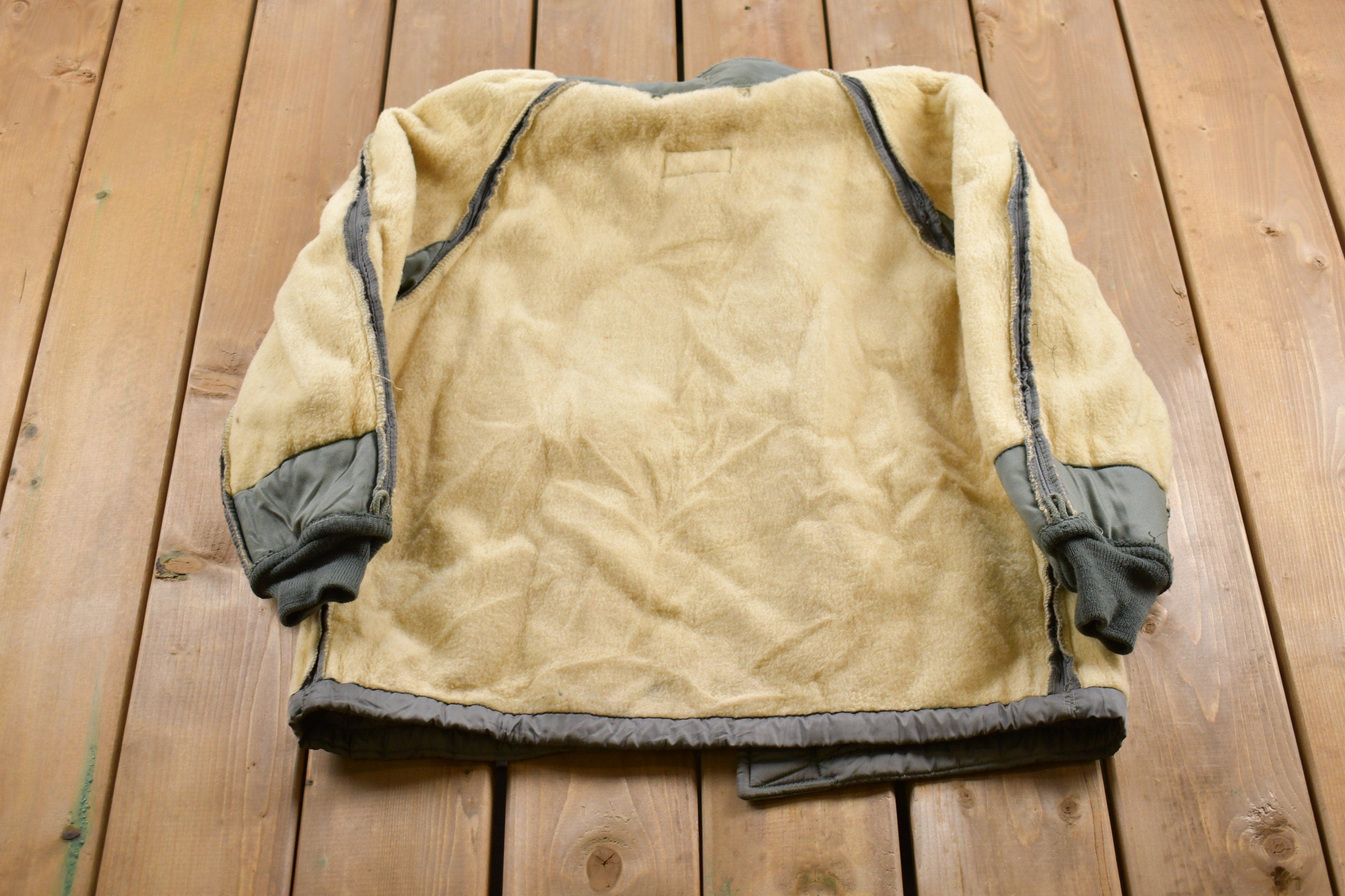 Vintage 1958 Military Reversible Liner Jacket