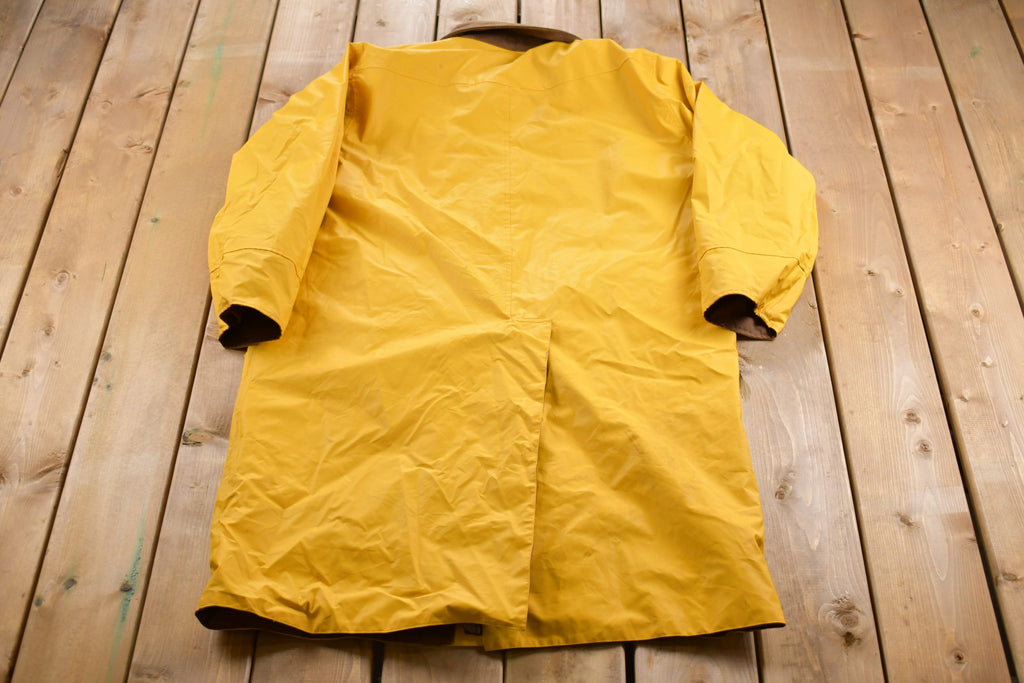 Vintage 1990s Marlboro Reversible Full Length Rain Jacket