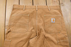 Vintage 1980s Carhartt Double Knee Work Pants Size 38 x 31