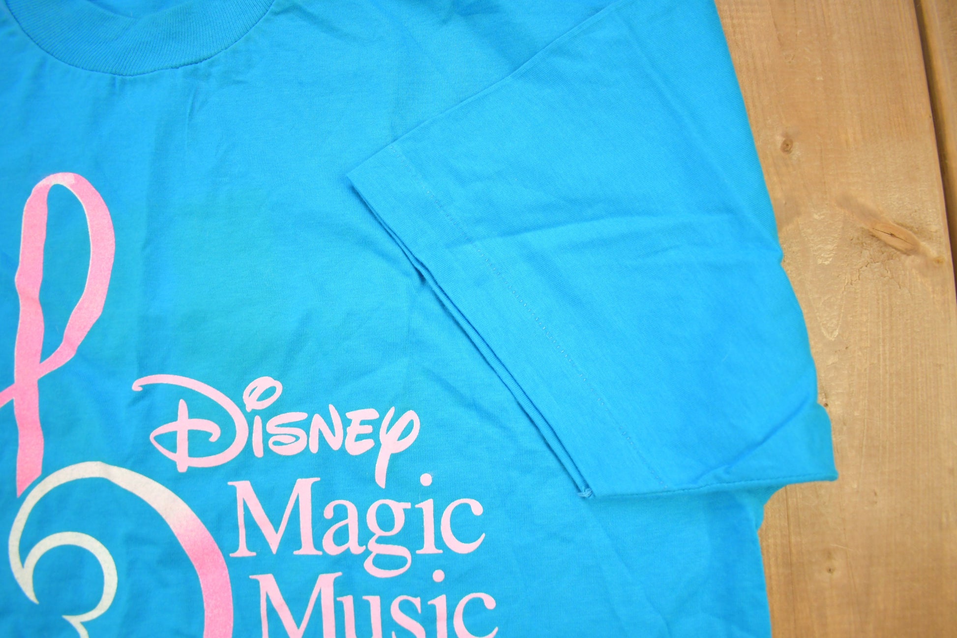 Vintage 1980s Disney Character Fashions Magic Music Days Graphic T-Shirt