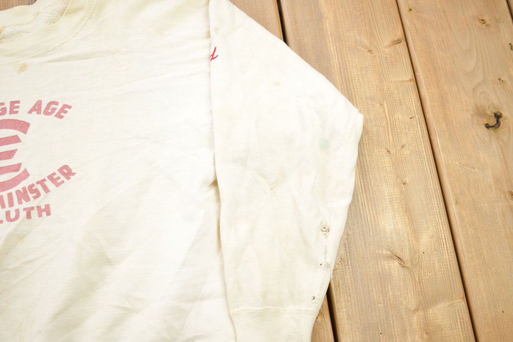 Vintage 1950s College Age Westminster Crewneck Sweatshirt