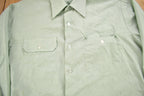 Vintage 1950s Flying Cross Perma Press Broadcloth Blank Button Up Shirt