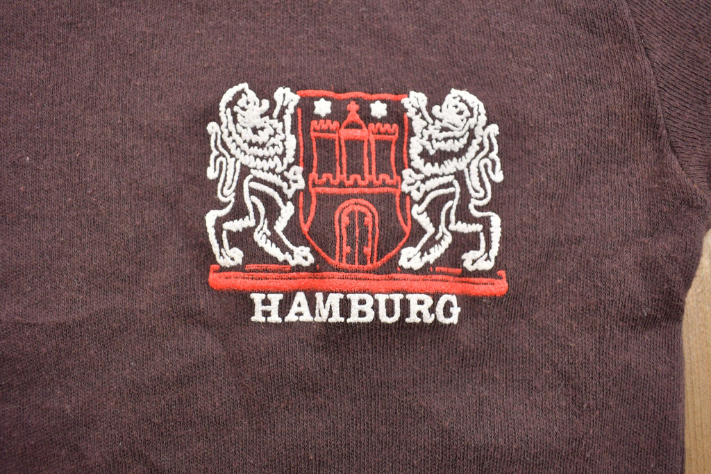 Vintage 1970s Hamburg Germany Souvenir T Shirt