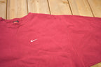 Vintage 1990s Nike Embroidered Mini Swoosh Crewneck Sweatshirt