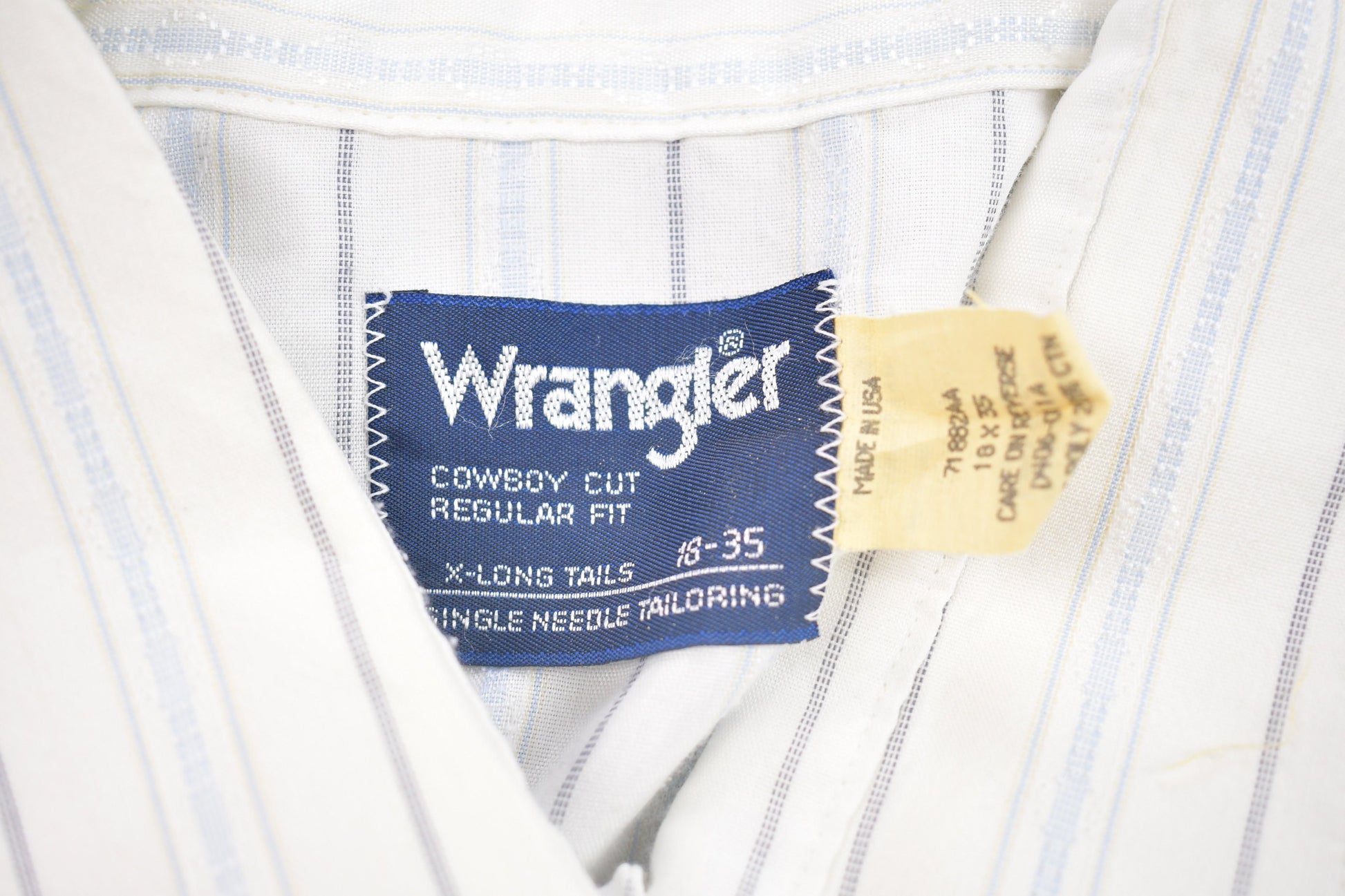 Vintage 1980s Wrangler Button Up Shirt