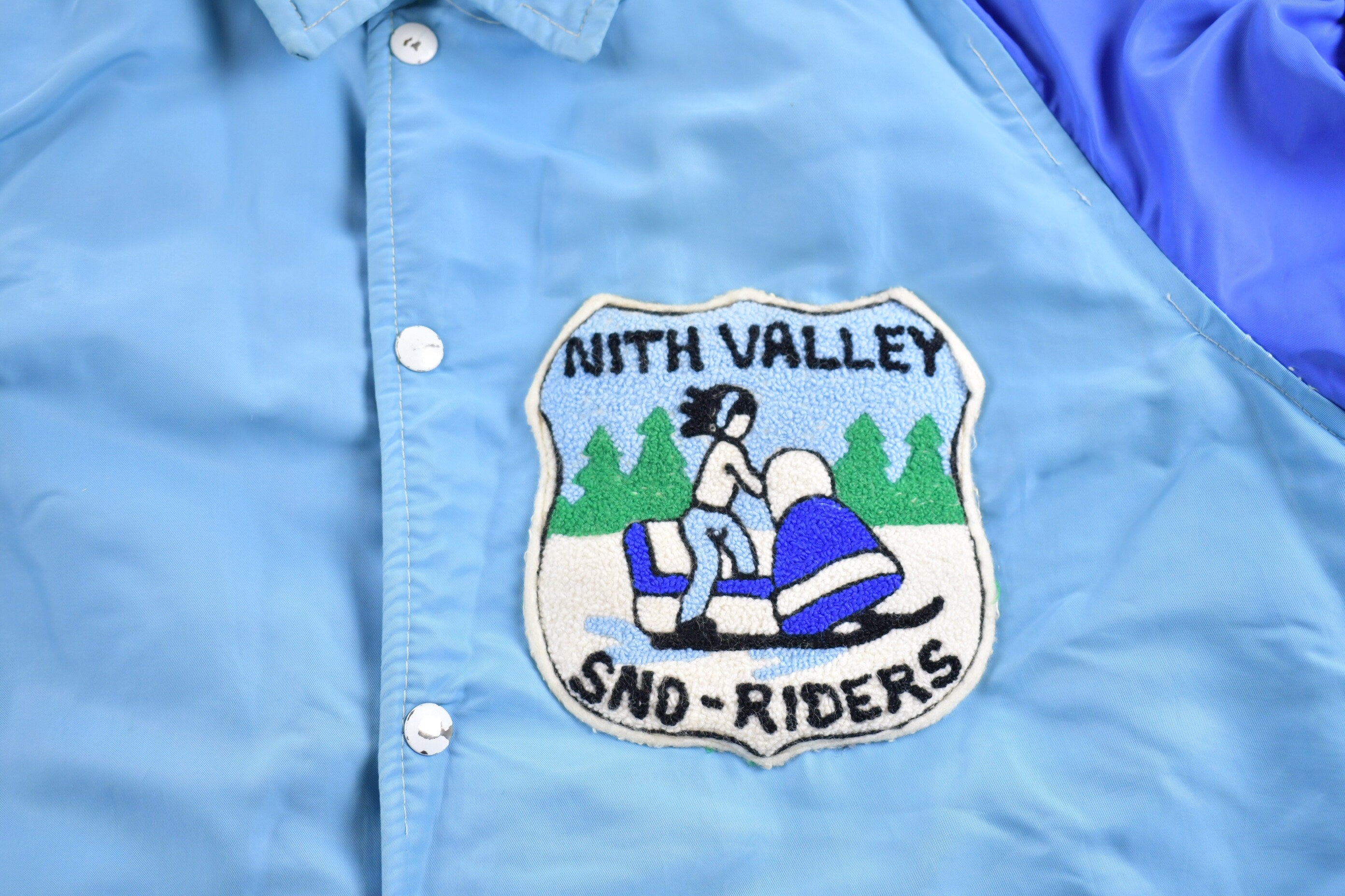 Vintage 1970s Nith Valley Sno-Riders Windbreaker Jacket