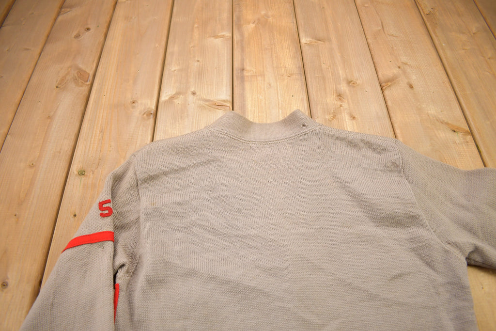 Vintage 1950s Blepp-Coombs Sporting Goods Collegiate Cardigan Sweater