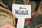 Vintage 1980s Woolrich Wool Puffer Fur Jacket
