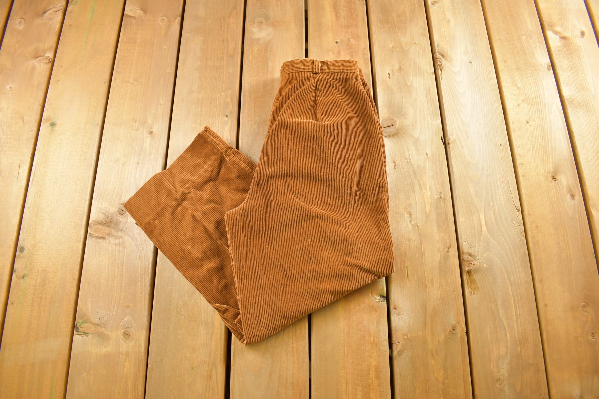 Vintage 1970s Bryn Mawr Bobbie Brooks Women's Corduroy Trousers Size 30 x 22