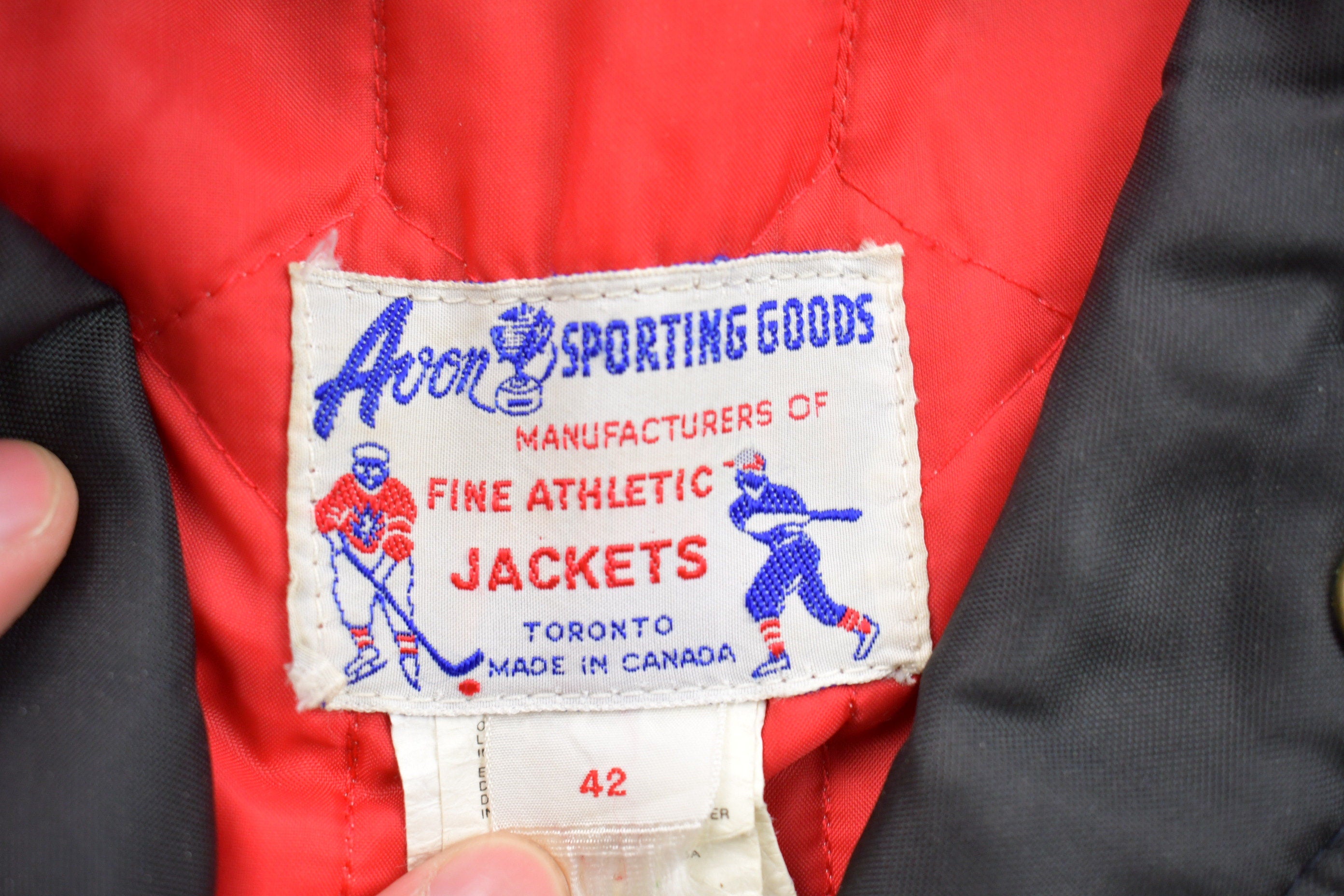 Vintage 1970s Avon Sporting Jackets Chippers Windbreaker Jacket