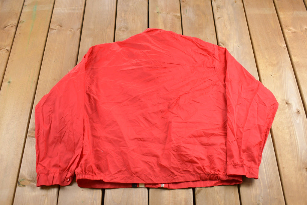 Vintage 1970s Striped Sportswear Racing Windbreaker Jacket 70s Jacket