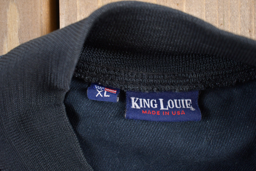 Vintage 1990s King Louie Satin Bomber Jacket