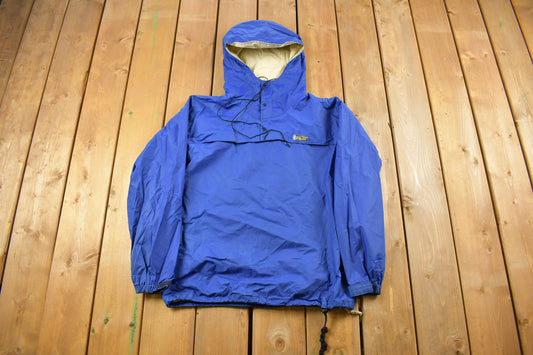 Vintage 1970s Patagonia Quarter Zip Windbreaker Jacket / True Vintage / Streetwear / Rare Patagonia / Hiking Jacket / Outdoorsman