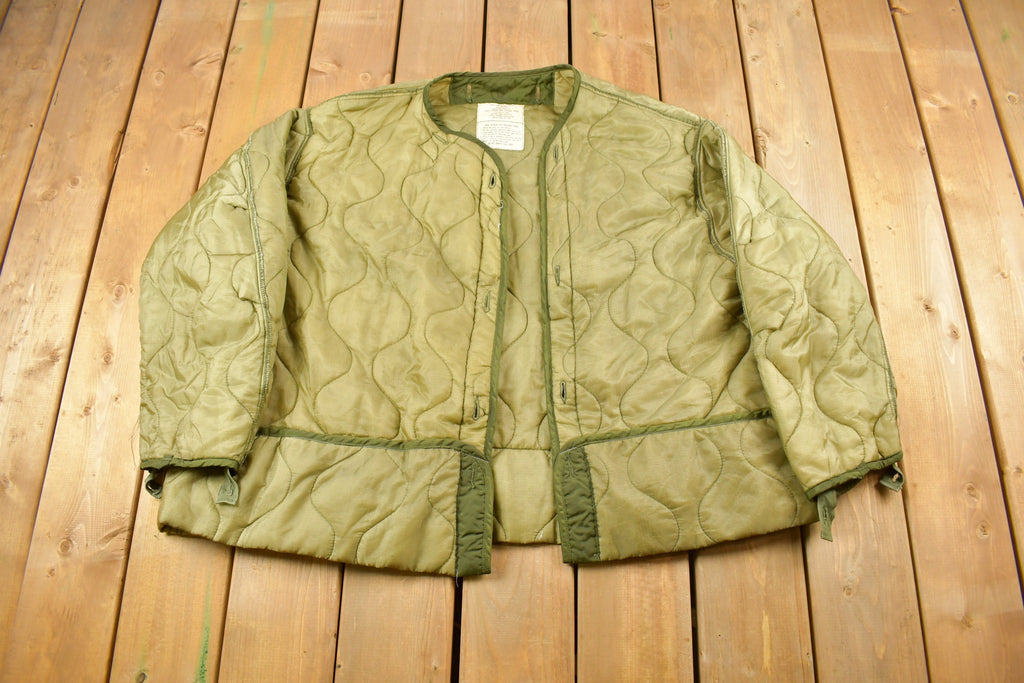 Vintage 1973 U.S. M65 Military Jacket Liner