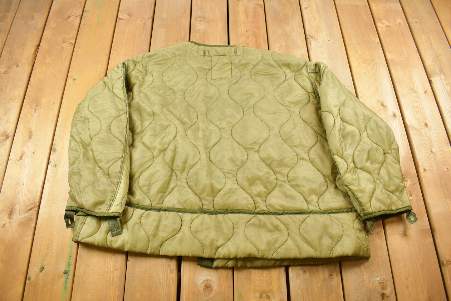 Vintage 1973 U.S. M65 Military Jacket Liner / Vintage Army Jacket / US Army Green / Vintage Utility Jacket / Streetwear Fashion / Militaria