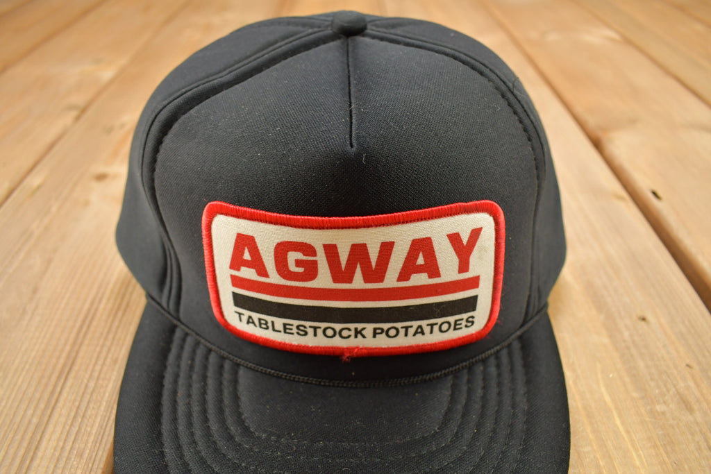 Vintage 198 Agway Table Stock Potatoes Trucker Hat
