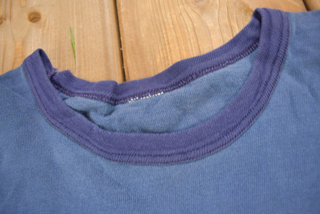 Vintage 1960s Fort Lewis College Collegiate Jersey T-Shirt