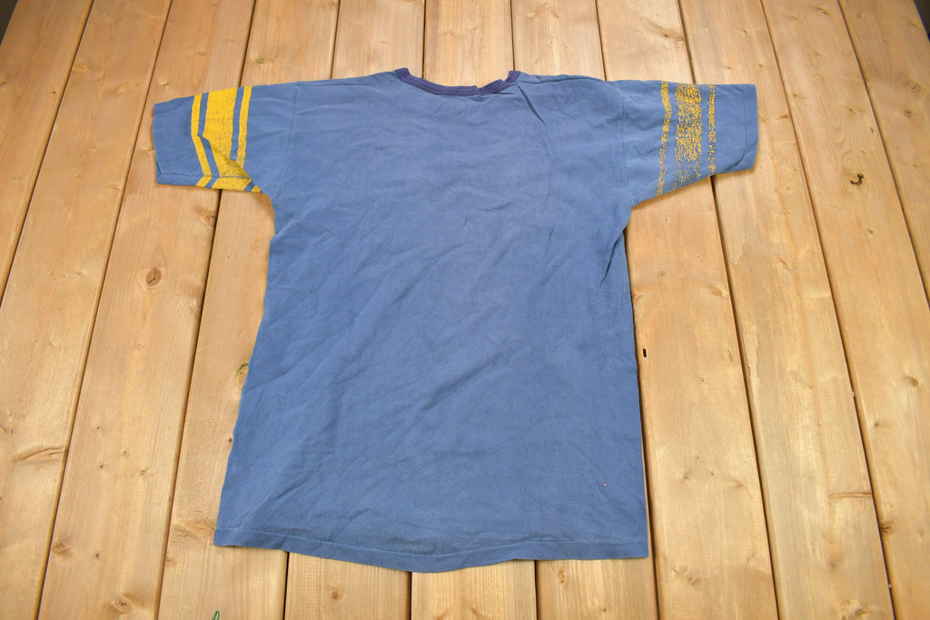 Vintage 1960s Fort Lewis College Collegiate Jersey T-Shirt