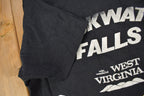 Vintage 1970s Black Water Falls State Park west Virginia Souvenir T Shirt