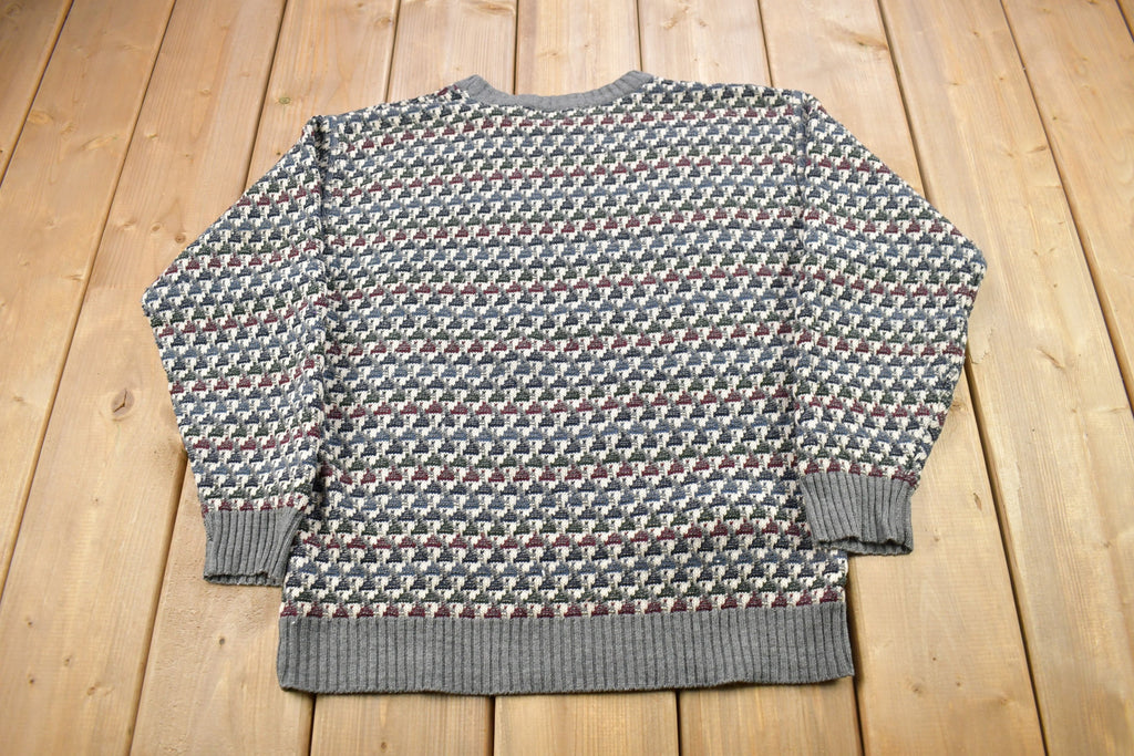 Vintage 1990s Lifestyle Munsingwear Knitted Crewneck Sweater