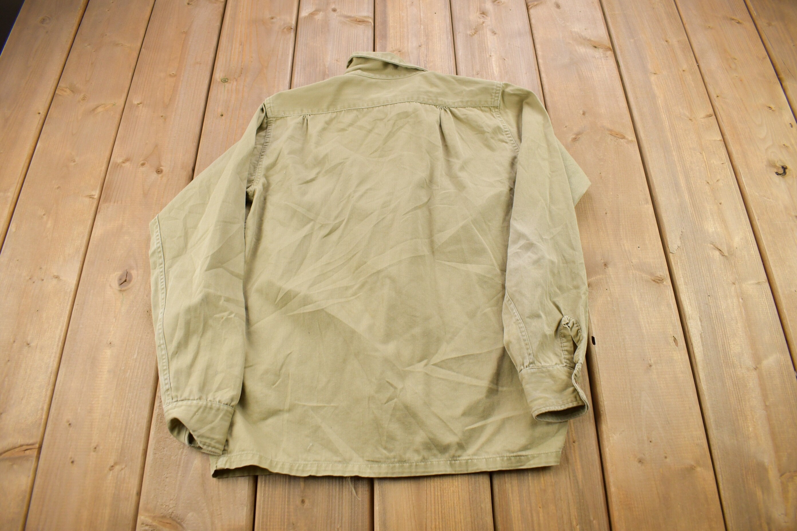 Vintage 1970s Penney's Big Mac Blank Button Up Shirt