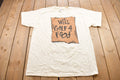 Vintage 1990s "Will Golf 4 Food" Brand New Graphic T Shirt