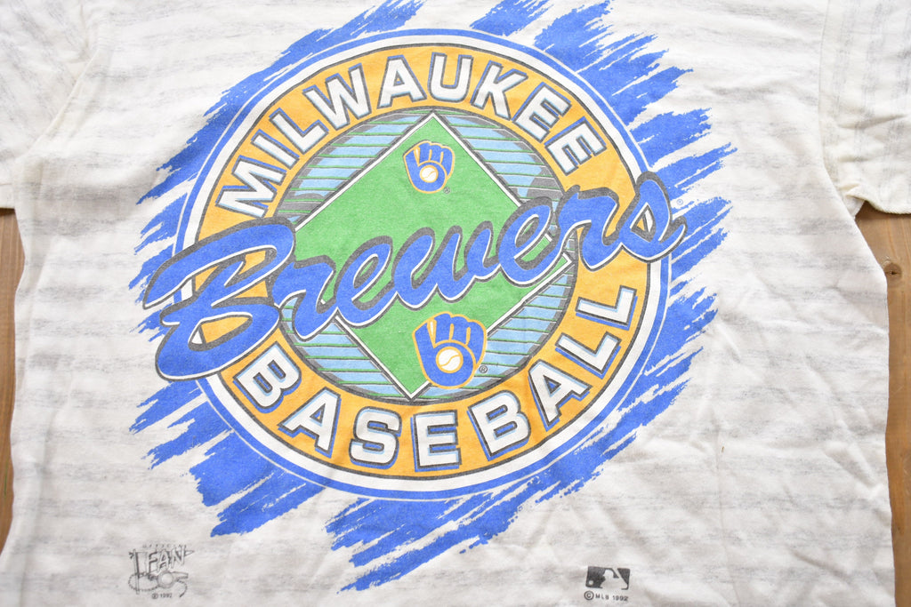 Vintage 1992 Milwaukee Brewers MLB Graphic T-Shirt