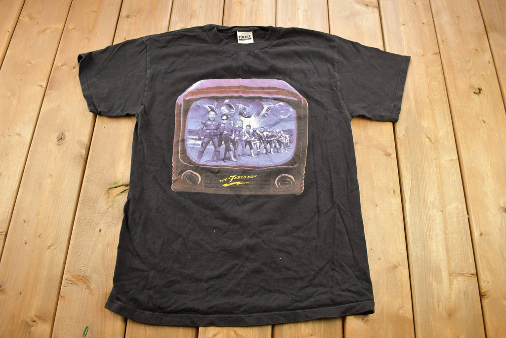 Vintage 1990s The Tubes Graphic Band T-shirt