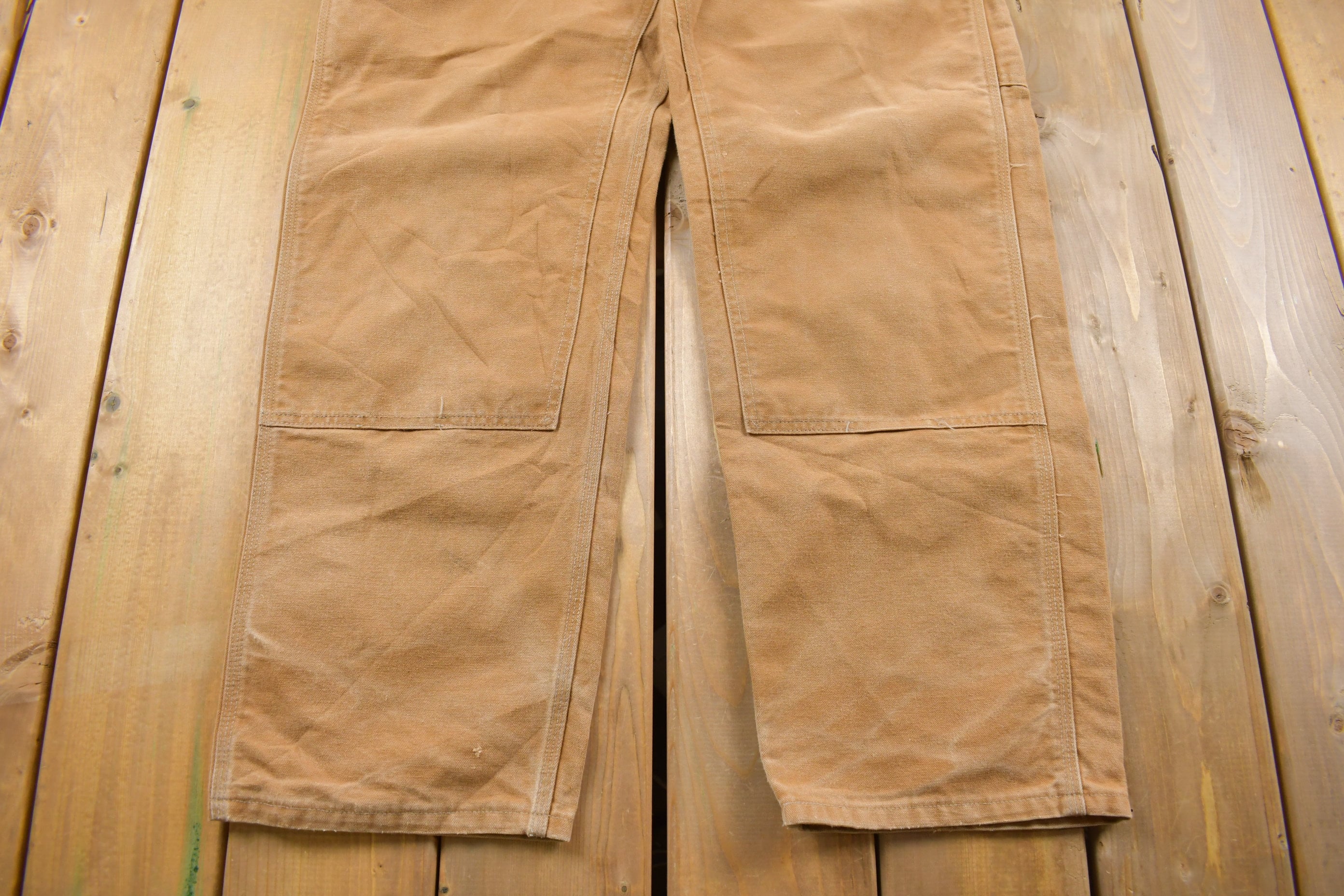 Vintage 1980s Carhartt Double Knee Work Pants Size 38 x 31