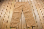 Vintage 1980s Carhartt Double Knee Work Pants Size 38 x 31