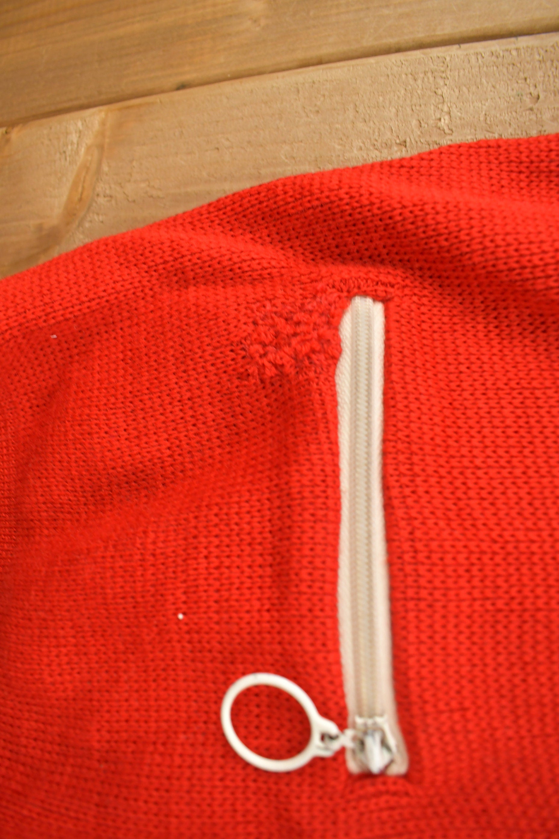 Vintage 1960s Blank Zip Up Sweatshirt