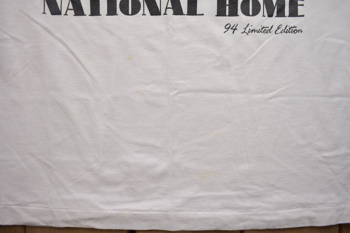 Vintage 1994 VFW National Home Graphic T Shirt / Vintage T Shirt / Stained / Streetwear / Rare Vintage / Single Stitch / Made In USA