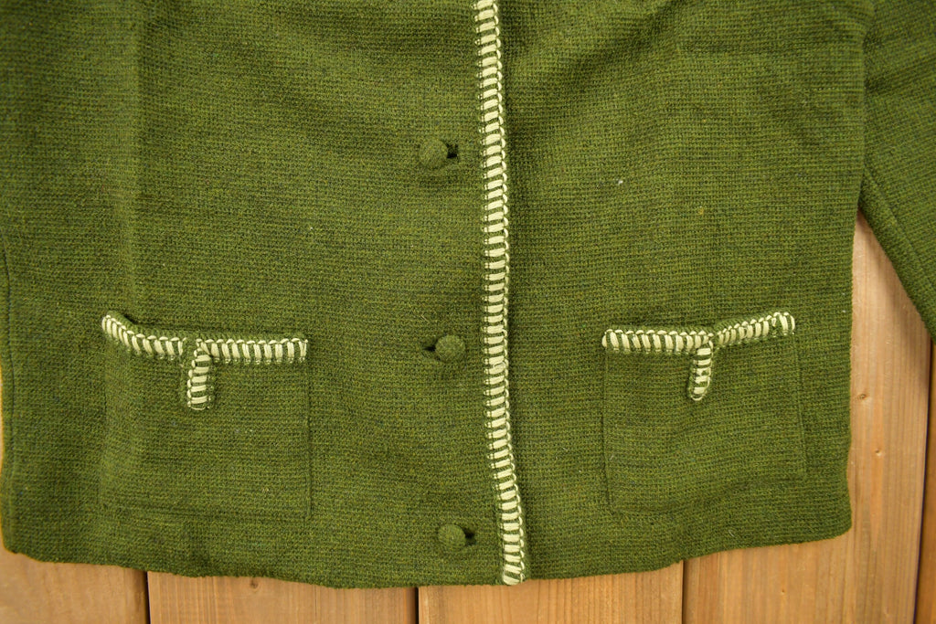 Vintage 1970s Butte Knit Women's Knitted Cardigan