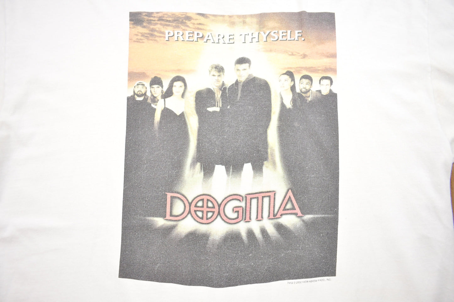 Vintage Dogma Movie T Shirt 2000  / Vintage T Shirt / Small Stains / Cult Classic / Streetwear / Very Rare Vintage /